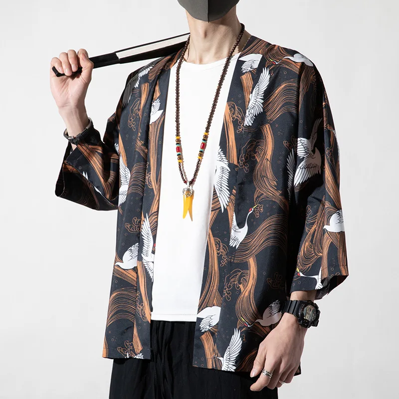 Veste Kimono Homme Tendance