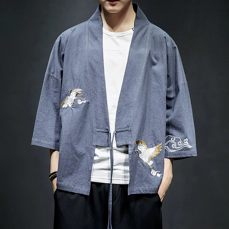 Veste Kimono Homme Vintage - Image 2
