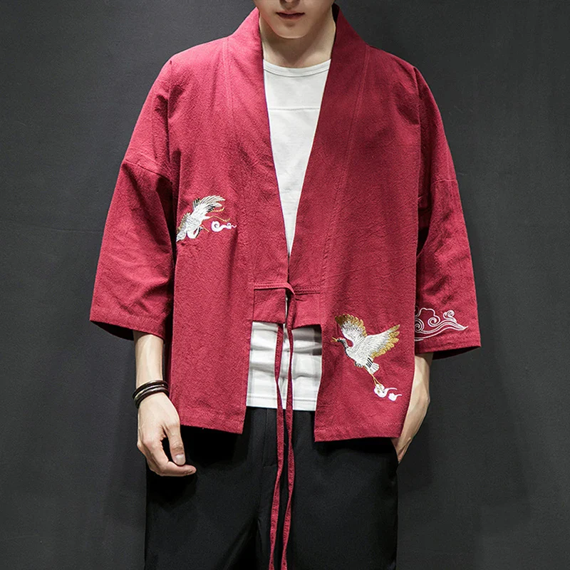 Veste Kimono Homme Vintage - Image 3