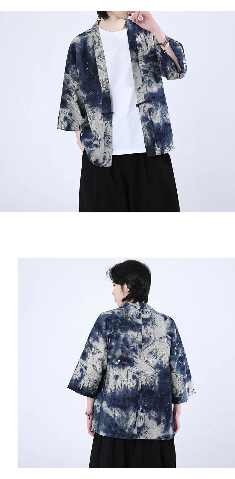 Veste Kimono Japonais Originale - Image 2