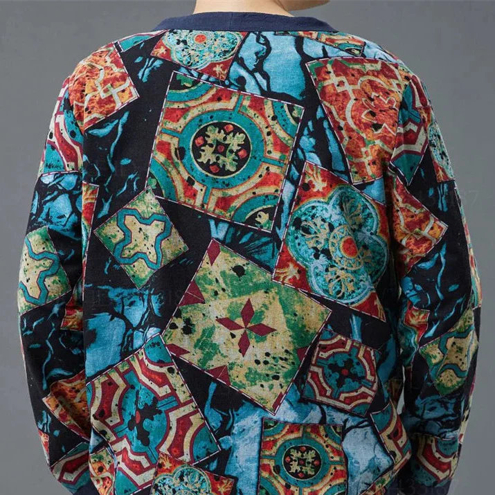 Veste Kimono Japonais Vintage Ethnique - Image 2