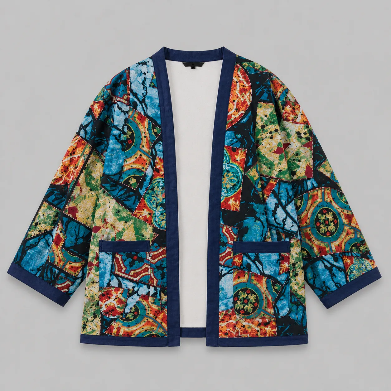 Veste Kimono Japonais Vintage Ethnique - Image 3