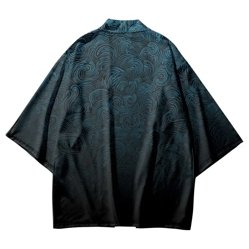 Veste Kimono Vague Dégradée - Image 3