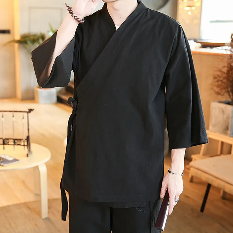 Veste Légère Kimono Homme - Image 5