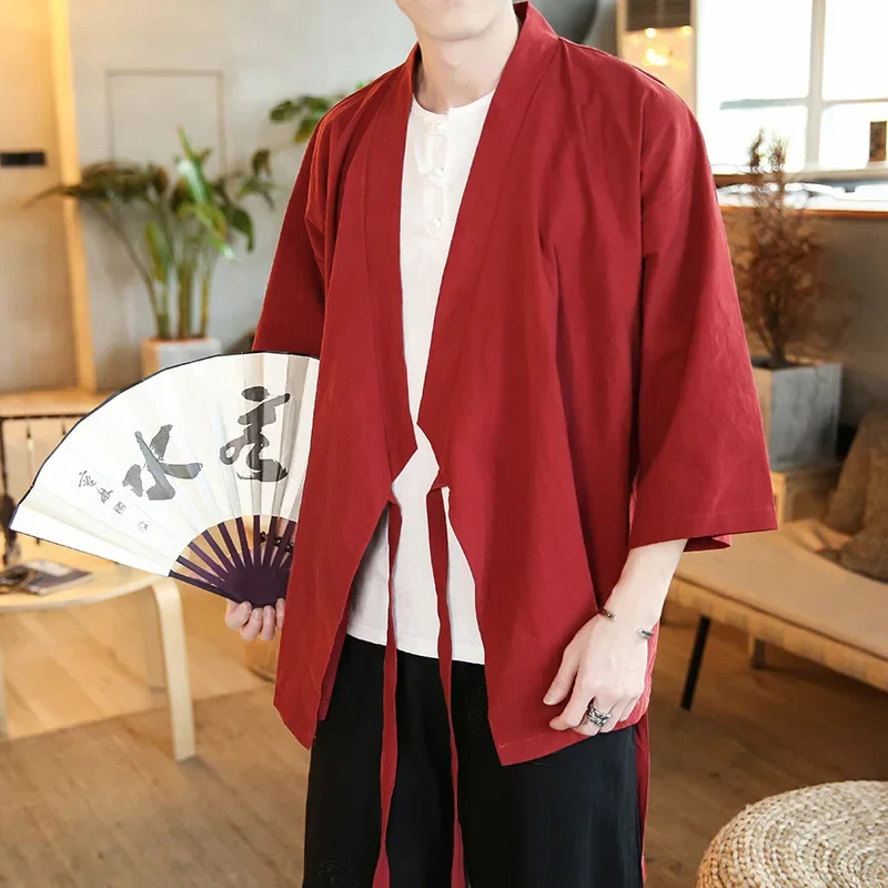 Veste Légère Kimono Homme - Image 8