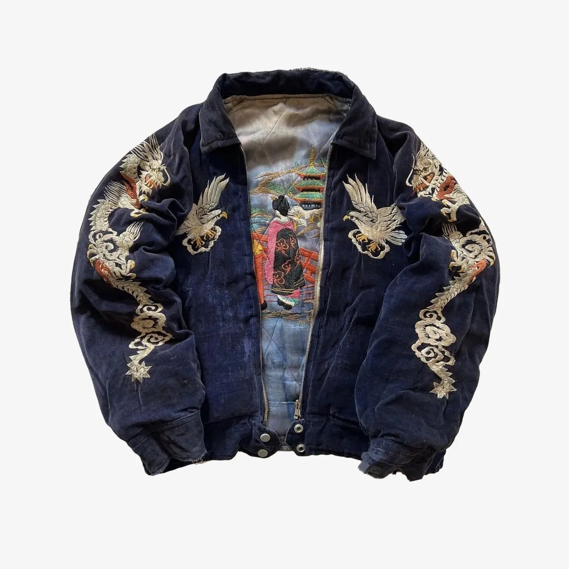 Veste Sukajan Aigle Japonais - Image 2