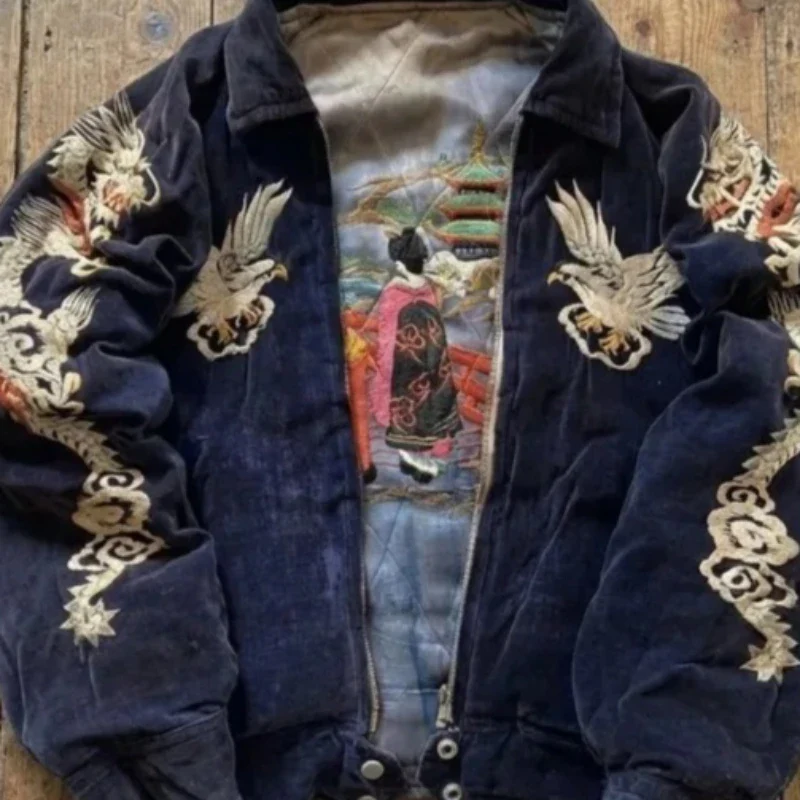 Veste Sukajan Aigle Japonais - Image 3