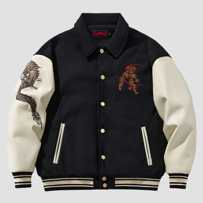 Veste Sukajan Dragon Brodé - Image 2