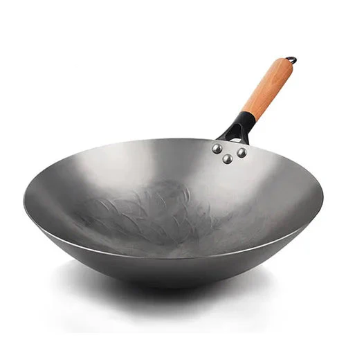 Wok Japonais Traditionnel en Fer Forgé - Image 5