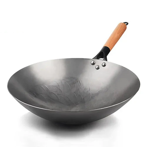 Wok Japonais Traditionnel en Fer Forgé - Image 6