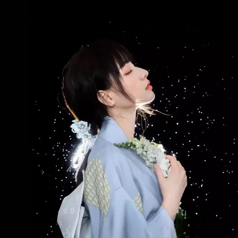 Yukata Kimono Femme Japonais - Image 2